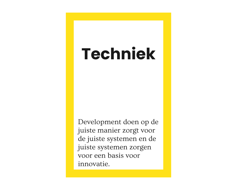 Techniek