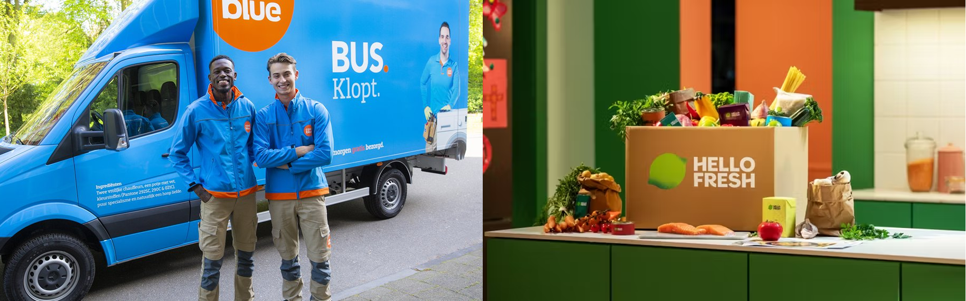 Coolblue & Hello fresh