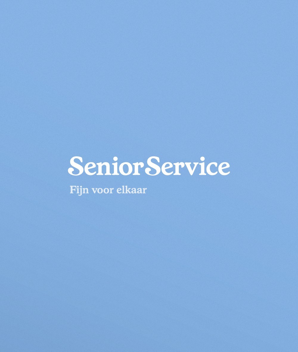 Senior Service Logo met Pay-off