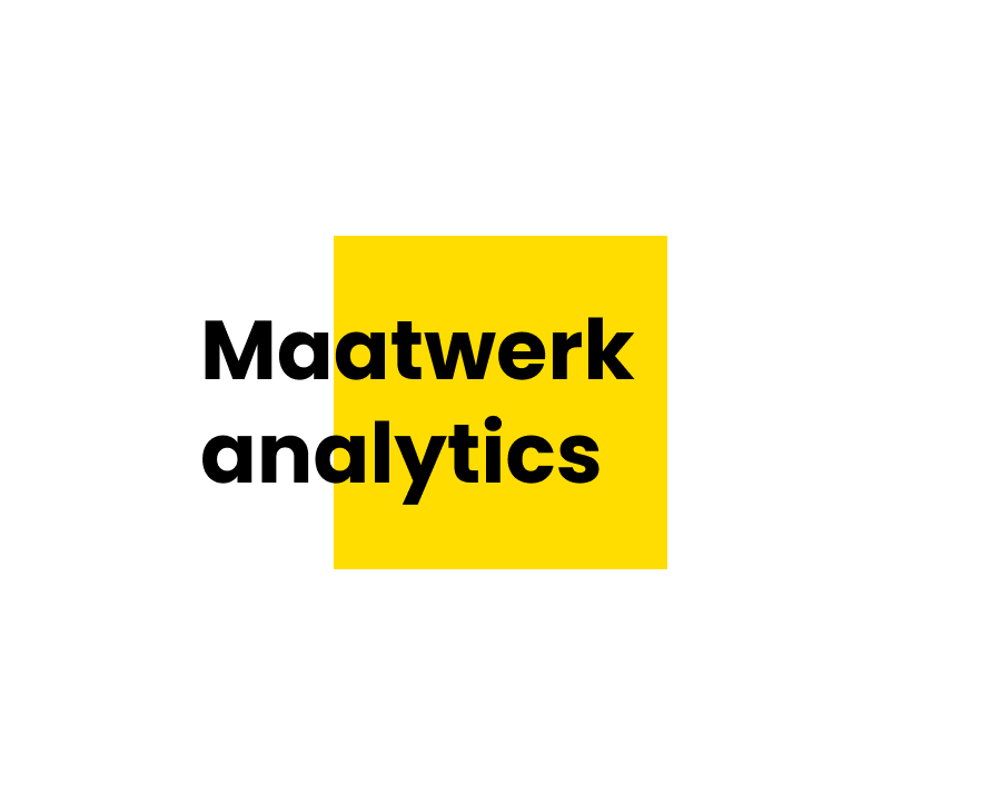 Maatwerk analytics