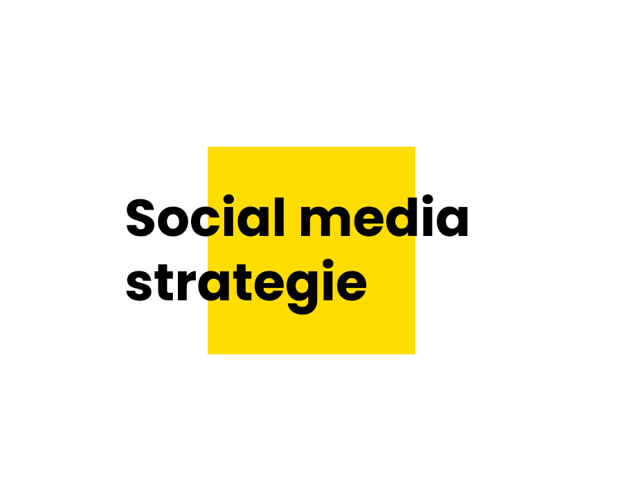 Social media strategy